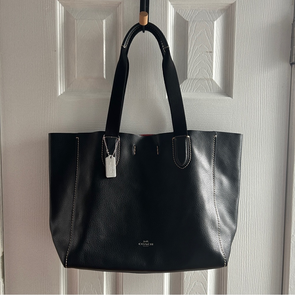 Coach Black Derby Tote Bag